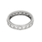 51.5 Alliance américaine en platine et or blanc avec diamants 58 Facettes B260485