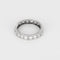 51.5 Alliance américaine en platine et or blanc avec diamants 58 Facettes B260485