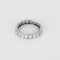 51.5 Alliance américaine en platine et or blanc avec diamants 58 Facettes B260485