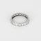 51.5 Alliance américaine en platine et or blanc avec diamants 58 Facettes B260485