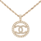 Chanel - Collier en métal doré et perles d'imitation