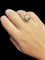 Bague 55 Bague vintage en or jaune avec perle et diamants 58 Facettes