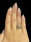 Bague 55 Bague austro-hongroise fleur en or jaune, perle et diamants 58 Facettes