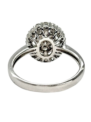 52 Bague en or blanc et diamants 1 ct 58 Facettes 2247