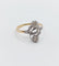 59 Bague toi et moi en or rose, platine et diamants 58 Facettes A07741