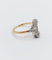 59 Bague toi et moi en or rose, platine et diamants 58 Facettes A07741