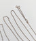 Art déco - Collier chaîne forçat en platine 58 Facettes A07742