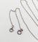 Art déco - Collier chaîne forçat en platine 58 Facettes A07742