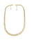 Collier maille épi en or jaune 58 Facettes 21874