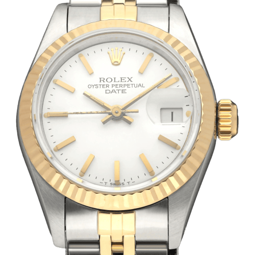 Rolex - Montre Lady-Datejust 69173 en or et acier