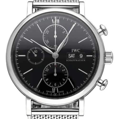 Montre IWC Portofino - Montre chronographe IW391006 en acier 58 Facettes IWC/PRT/006