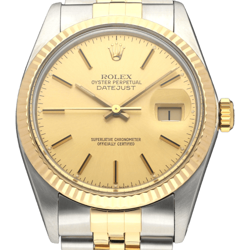 Rolex - Montre Datejust 16013 en or et acier