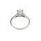 Bague 52 Bague solitaire - Diamant 0,98 ct en or blanc 18 ct 58 Facettes 34732