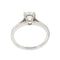 Bague 52 Bague solitaire - Diamant 0,98 ct en or blanc 18 ct 58 Facettes 34732