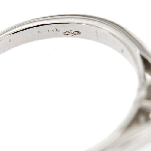Bague 52 Bague solitaire - Diamant 0,98 ct en or blanc 18 ct 58 Facettes 34732