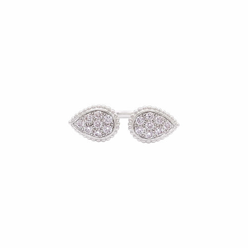 Bague 50 Boucheron - Bague Serpent Bohème Motif S en or blanc et diamants 58 Facettes 35989