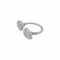 Bague 50 Boucheron - Bague Serpent Bohème Motif S en or blanc et diamants 58 Facettes 35989