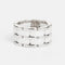 Bague 54 CHANEL Ultra - Bague en or blanc et céramique blanche 58 Facettes 204