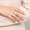 51 CHANEL Ultra - Bague en or blanc et céramique blanche 58 Facettes 166
