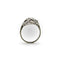 Bague 56 Art déco - Bague Order of the Eastern Star en or blanc et diamants 58 Facettes 11219
