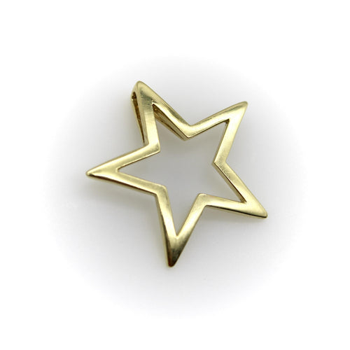 Pendentif Roberto Coin - Pendentif étoile en or 18 ct et rubis 58 Facettes 11220