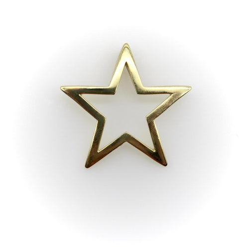 Pendentif Roberto Coin - Pendentif étoile en or 18 ct et rubis 58 Facettes 11220
