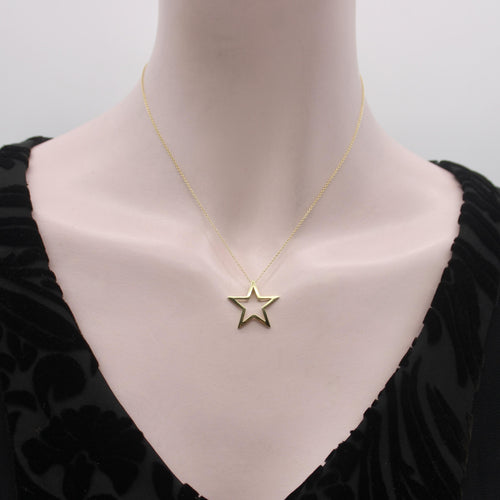 Pendentif Roberto Coin - Pendentif étoile en or 18 ct et rubis 58 Facettes 11220