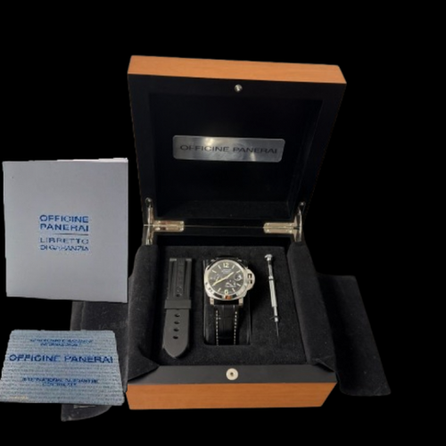 Montre Panerai - Montre Luminor Power Reserve en acier 58 Facettes MT47698