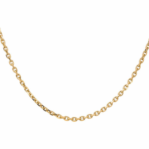 Collier maille forçat en or jaune 58 Facettes 5841748CN