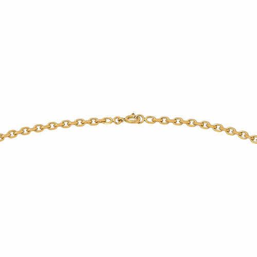 Collier maille forçat en or jaune 58 Facettes 5841748CN