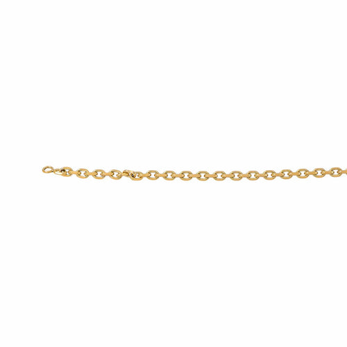 Collier maille forçat en or jaune 58 Facettes 5841748CN