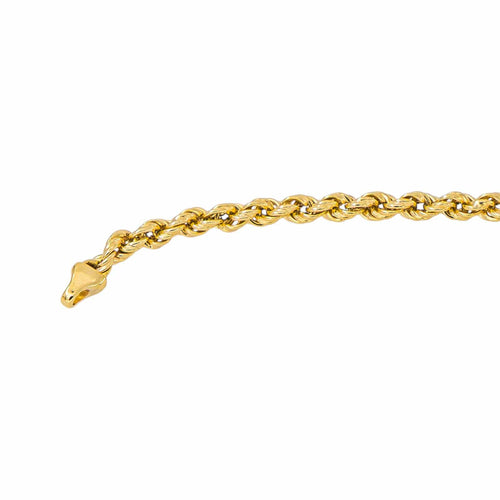 Collier maille corde en or jaune 58 Facettes 5858125CN