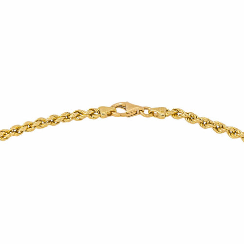 Collier maille corde en or jaune 58 Facettes 5858125CN