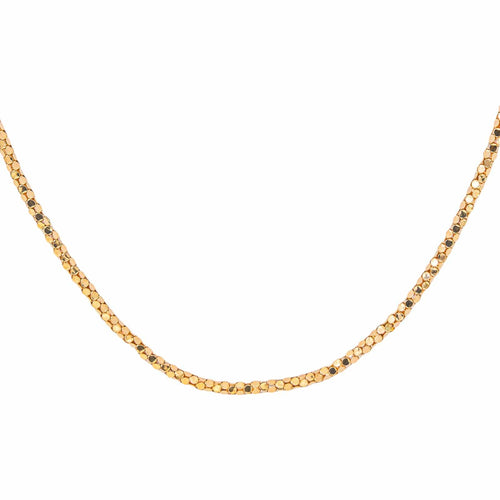 Collier maille souple en or rose 58 Facettes 5858106CN