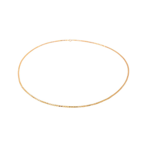 Collier maille souple en or rose 58 Facettes 5858106CN