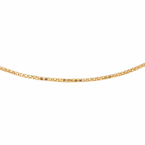 Collier maille souple en or rose 58 Facettes 5858106CN