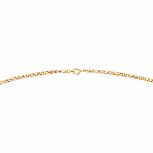 Collier maille souple en or rose 58 Facettes 5858106CN