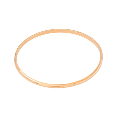 Bracelet demi-jonc en or rose 58 Facettes 5866725CN