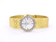 Omega - Montre mécanique en or 18 carats et diamants 58 Facettes 8034