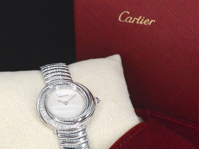 Cartier Trinity - Montre 27 mm en or 18 carats et diamants 58 Facettes 8065