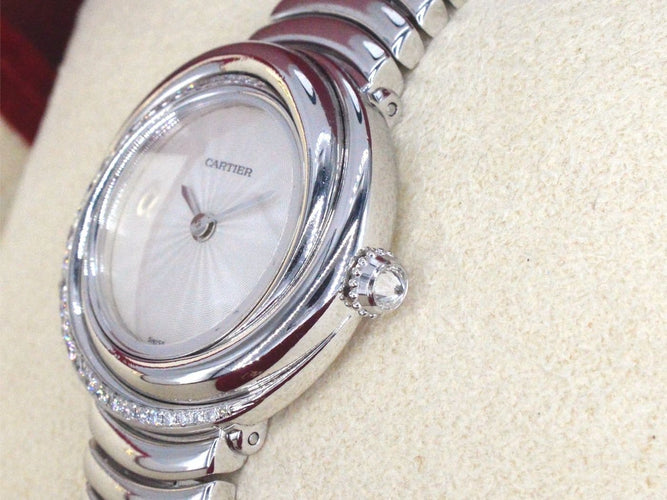 Cartier Trinity - Montre 27 mm en or 18 carats et diamants 58 Facettes 8065