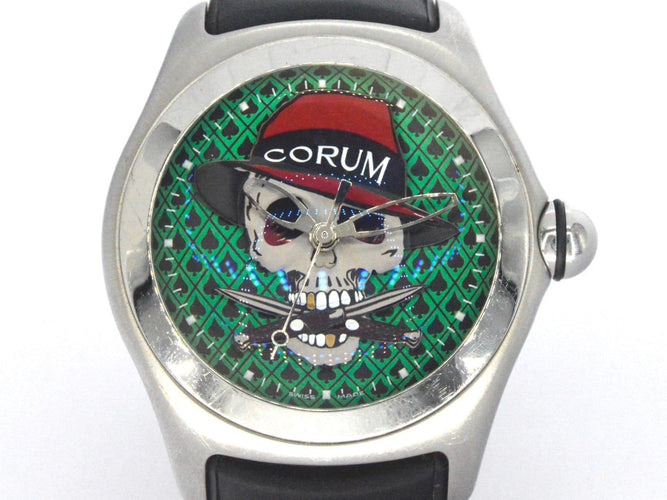 Corum - Montre Bubble Gangster Skull Limited Edition 58 Facettes 8070