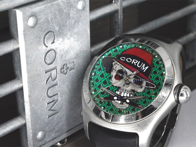 Corum - Montre Bubble Gangster Skull Limited Edition 58 Facettes 8070