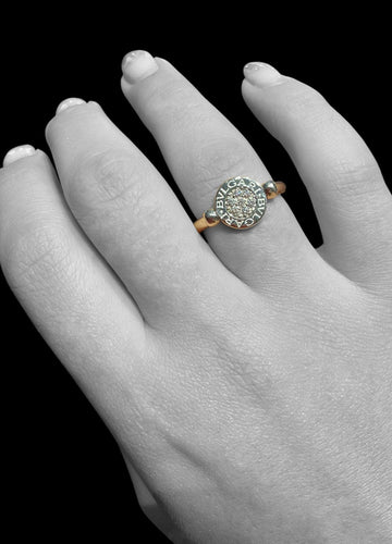 Bague 59 Bvlgari Bvlgari - Bague Flip en or blanc, diamants et onyx 58 Facettes