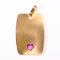 Médaille d'amour - Pendentif en or jaune et rubis synthétique 58 Facettes LMB-383