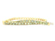 Bracelet tennis en or 14 carats et saphirs verts 58 Facettes 2905