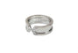 51 Cartier C2 - Bague en or blanc 18K et diamants 58 Facettes DV-CartierC2
