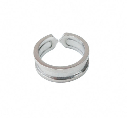 51 Cartier C2 - Bague en or blanc 18K et diamants 58 Facettes DV-CartierC2