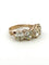 53 Bague vintage en or blanc 18 ct et diamants taille ancienne 58 Facettes 517/26 C