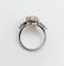 55.5 Bague Art déco en or blanc, platine et diamants 58 Facettes A07703